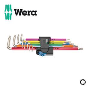 베라 별렌치 멀티컬러 스텐인리스 3967/9 L렌치 세트 수공구 WERA (022689)