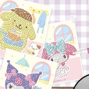 랄잇 산리오 보석 십자수 스티커 3P 마이멜로디십자수스티커 캐릭터선물