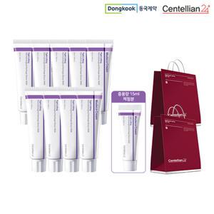[ALL NEW 신상패키지] 동국제약 마데카크림 타이트 리프팅 50ml*9 + (무료체험분)15ml + 쇼핑백 2매
