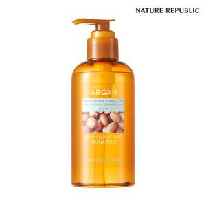 [네이처리퍼블릭] 아르간 에센셜 딥케어 샴푸 300ml (26-04-30까지인 제품입니다.)