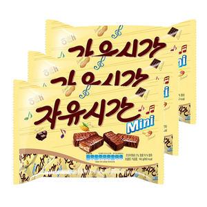 해태 자유시간 미니 180gx3개