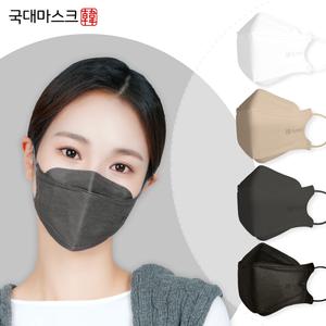 [1 + 1] KF94 국대마스크 일회용 3D 50매 회색