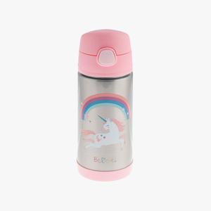 [스테판조셉]더블월 스텐 보온보냉 빨대물병 유니콘
