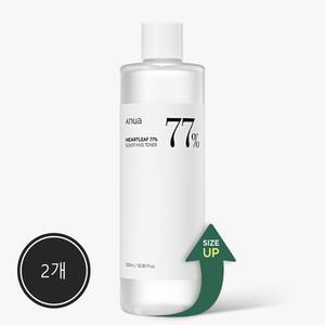 [2개] 아누아 어성초 77% 수딩 토너 500ml*2개