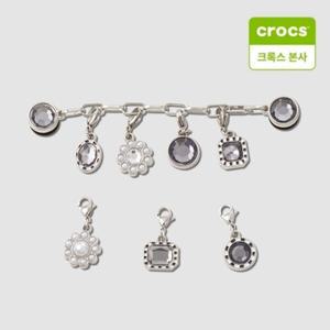 [크록스 본사] 지비츠참 실버 커스텀 체인 10014312