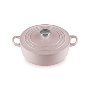 [르크루제](본점)찌개용 무쇠 냄비 22cm 쉬폰핑크