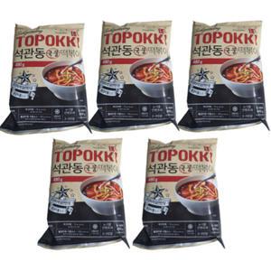 석관동 국물떡볶이, 490g, 5개