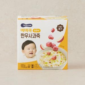 [베베쿡] 한우사과죽(2입)