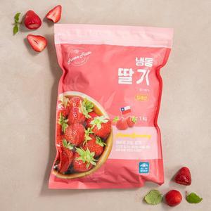 칠레산 냉동 딸기 1kg 봉