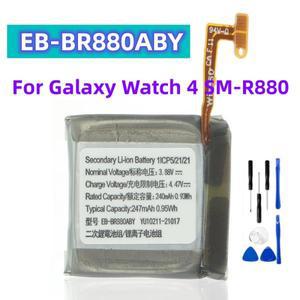 갤럭시 워치 4용 EB-BR880ABY 247mAh 배터리 42mm SM-R880 스마트 워치 Baterai + 무료 도구