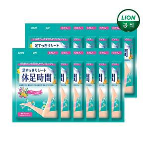 [휴족시간] 쿨링시트 6매 X 12팩