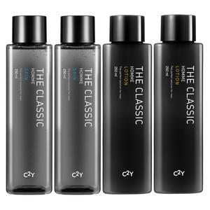 남성화장품 C2Y 더 클래식 스킨 2개+로션 2개(총 1000ml)