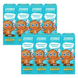 2080 주니어 쿠키런 순한민트 치약 (8세 이상), 100g, 8개