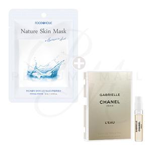 마스크팩 + 샤넬 가브리엘 로 오드뚜왈렛 1.5ml