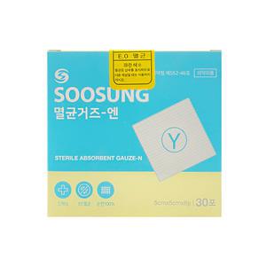 수성 멸균Y형거즈 5cm X 5cm 8겹 2매입 30포 접은거즈