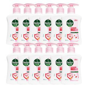 데톨 항균 핸드워시 스킨케어 250mL x 12개