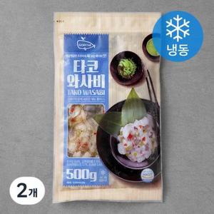 고래미 타코와사비 (냉동) 500g × 2개