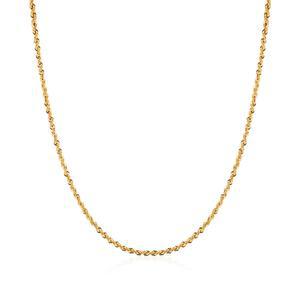 18K 글램 1.8mm 트위스트 이태리 체인 목걸이 IRN40658