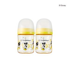 더블하트 모유실감 3세대 PPSU 디즈니 미키 클래식 160ml 트윈팩