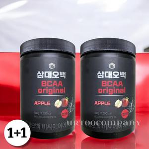 삼대오백 BCAA 아미노산 헬스부스터 사과맛 헬스 보충제 300g 2개