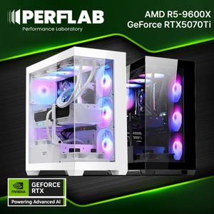 라이젠5 9600X RTX5070Ti 게이밍 컴퓨터 PERFLAB 어드레날린 AGR5-FX570Ti 지포스 그래픽카드 AMD 데스크탑 조립PC 본체