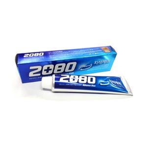 2080 어드밴스 블루 치약 150g 각치약