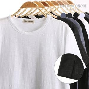 델레바인 미네뜨 라운드 슬라브 반팔티 M~4XL 티셔츠 빅사이즈