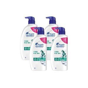 헤드앤숄더 가려운 두피케어 샴푸 850ml 4개 /두피샴푸/샴푸린스