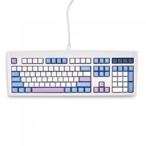 QSENN DT35 104 8K 풀윤활 가스켓 기계식 블루퍼플 (저소음 바다소금축)