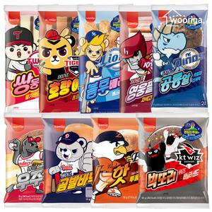 삼립 KBO빵 크보빵 랜덤 10봉 프로야구 띠부씰