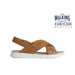 [롯데백화점]제옥스 여성 2.5CM 데일리 캐쥬얼 스트랩샌들 단드라 (브라운) W1D25NN2M31