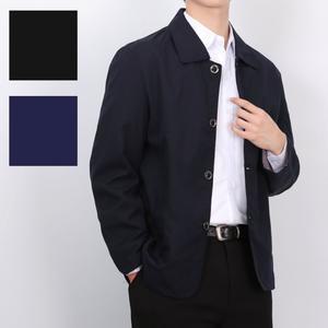 간절기 남성 자켓 코트 트렌치 하프 블레이저 남자 가을 바람막이