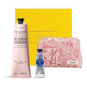 [록시땅](강남점)[기프트] 체리 블라썸 핸드크림 150ml 세트 (+파우치+미니핸드)