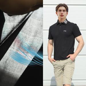 아센티 남성 MX 골프 카라 반팔 티셔츠 등산 티 피케티 작업복 기능성 391