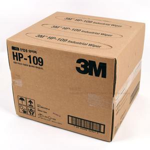 3M HP-109 산업용와이퍼 - 6겹 300매/기름제거/오염제거/면보루/종이보루