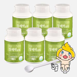 기장 장쾌력 슬림 통제품 6주 차전자피 식이섬유 쾌변 다이어트