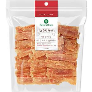 네츄럴코어 02 치킨 소프트 슬라이스 400g