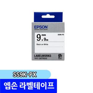 엡손 라벨테이프 라벨카트리지 WHITE/BLACK(SS9K-PX)