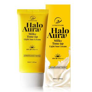 오투에니원 헤일로 아우라 밀키 톤업 라이트 선크림 50ml SPF50+ PA++++ 톤업선크림