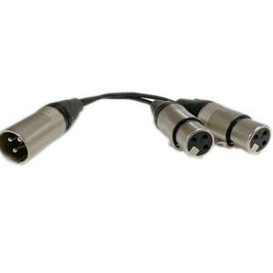마이크선 분배 Y잭 XLR 캐논잭 마이크 멀티 더블잭 MGM-02