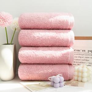 송월타올 40수 코마사 180g 호텔수건 진분홍 10장