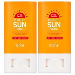 터치미 대용량 톤업 선스틱 밤 선크림 SPF50+ PA++++ 20g x 2개