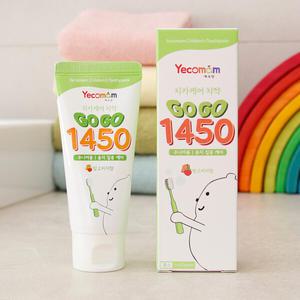 예꼬맘 1450 고불소 어린이 치약 60g 6개