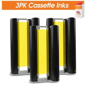 3PK 6 카트리지 잉크 Selphy CP1300 사진 프린터 KP 108IN 카세트 Selphy CP1200 CP910 CP900