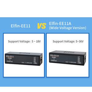 컴퓨터 네트워크 서버 연결 RJ45 내장 RS485 웹 EE11A 포트 모드버스 이더넷 Elfin 직렬 장치