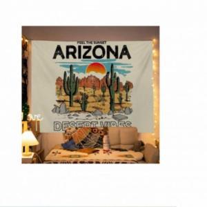 가리개커텐 천포스터 주방가림막 중 D Arizona (3k1Zv)