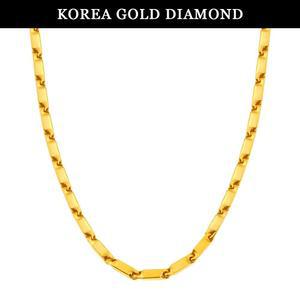 갤러리아 순금 체인 목걸이 24K 뉴 대나무 37.5g