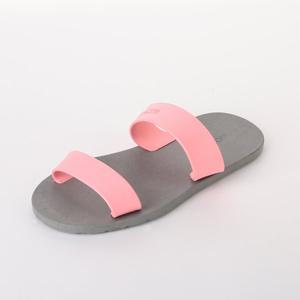[무츄]MC03 Two Straps, Gray-Light Pink