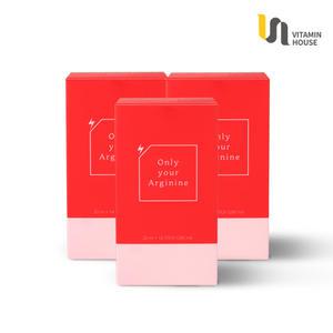 비타민하우스 시크릿 아르지닌 3300 (20g x 14포) 3박스 입문자용 아르기닌 (소비기한 2025-10-06)