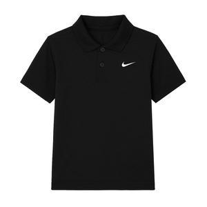 [나이키] 키즈 드라이 핏 빅토리 아동 주니어 폴로 피케 카라 반팔 티셔츠 블랙 DN1970-010